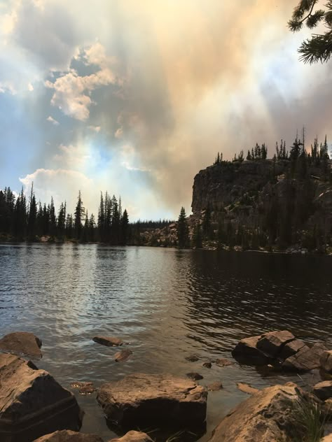 Woods With Lake, Lake With Island In Middle, Fishing Lake Aesthetic, Lake Scenery Landscapes, Lake Aestethic, Great Lakes Aesthetic, Mountain Lake Aesthetic, Lake In Woods, Lake With Bridge