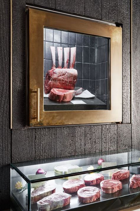 Meat Display, Meyer Davis, Baha Mar, Meat Store, Meat Restaurant, Architecture Restaurant, Design Café, Meat Shop, Meat Markets