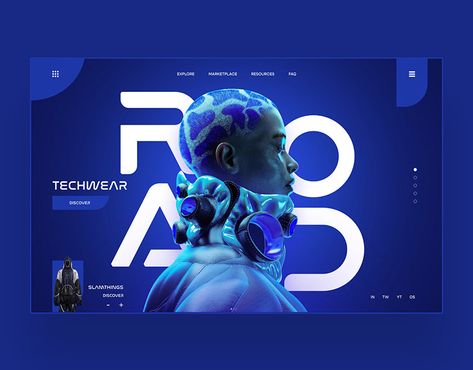 Techwear Graphic Design, Nft Graphic Design, Microsite Design Layout, Futuristic Web Design, Technology Design Graphic, Nft Design, Website Design Inspiration Layout, Ui Design Website, Ux Design Inspiration