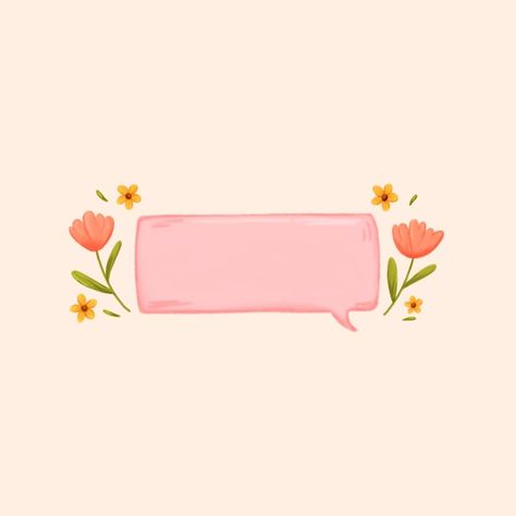 Cute speech bubble with beauty pink flor... | Premium Psd #Freepik #psd #text #talking-cloud #text-bubble #chat-cloud Cute Speech Bubble, Bubble Chat, Talk Bubble, Chat Bubble, Text Bubble, Thought Bubbles, Art Things, Aesthetic Pastel, Floral Decoration