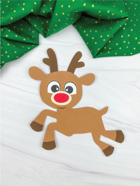 Find the best reindeer crafts for kids to make this Christmas! These simple projects are great for preschool, toddlers, kindergarten and elementary children and some even come with a free template! #simpleeverydaymom #reindeercrafts #kidscrafts #xmascrafts #christmascrafts #preschool #toddlers #kindergarten #elementary #preschoolers #preschoolcrafts #easykidscrafts Raindeer Crafts For Preschoolers, Rudolph The Red Nosed Reindeer Crafts, Reindeer Template Free Printable, Reindeer Crafts For Kids, Sped Activities, Reindeer Craft For Kids, Rudolph Crafts, Reindeer Crafts, Kids Tree Ornaments