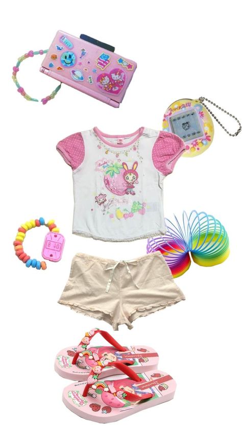 kids 2000's outfit. aesthetic collage. kid core. Kandi Kid Outfit, 2000s Collage, Kid Core Outfits, 2000 Outfits, 2000s Outfit, Kandi Kid, 2000s Fashion Outfits, Kid Core, Aesthetic Outfit