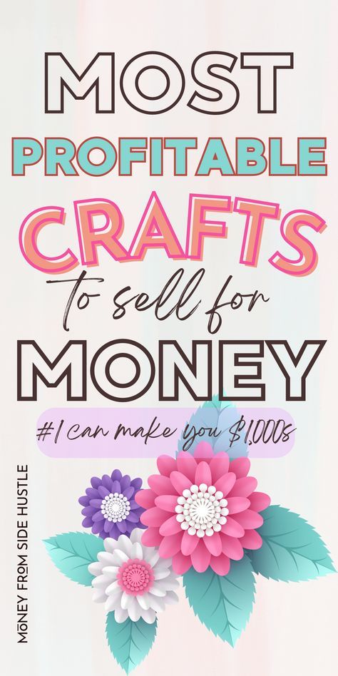 Do you have a passion for crafting and want to turn it into a side hustle? In this article, you’ll find over 25 easy and profitable crafts to sell for money. Whether you’re into sewing, knitting, woodworking, or painting, there’s something for everyone. You’ll also learn how to sell your crafts online on platforms like Etsy, Shopify, and Pinterest. #craftbusiness #craftideas #sellcraftsonline Profitable Crafts, Diy Projects To Make And Sell, Easy Crafts To Sell, Selling Handmade Items, Popular Crafts, What To Sell, Sell Diy, Woodworking Projects That Sell, Free Woodworking Plans