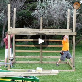 Building an awesome outdoor jungle gym | gymnasium | Building an awesome outdoor jungle gym | By DIYTylerFacebook Diy Jungle Gym, Jungle Gym Diy, Jungle Gym Outdoor, Outdoor Jungle Gym, Kids Jungle Gym, Backyard Jungle Gym, Kids Outdoor Play, Roofing Diy, Jungle Gym