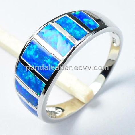 Inlay Rings, Fire Opals Jewelry, Blue Fire Opal, Fire Opal Ring, Blue Fire, Gem Stones, Opal Ring, Hill Country, American Jewelry