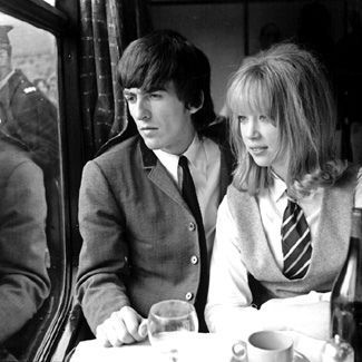 George Harrison Pattie Boyd, Hard Days Night, Beatles One, Beatles Girl, Wonderful Tonight, Pattie Boyd, Beatles Photos, Beatles Pictures, Hard Days