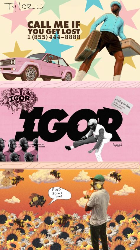 Tyler the Creator wallpaper #tylerthecreator #ttc #wallpaper #Cmiygl #callmeifyougetlost #callmeifyougetlostalbum #callmeifyougetlosttheestatesale #IGOr#igoralbum #Flowerboy#flowerboyalbum Ttc Wallpaper, Tyler The Creator Wallpaper, Cute Backgrounds For Iphone, Rap Albums, Arte Van Gogh, Music Poster Design, Iphone Wallpaper Photos, Hello Kitty Iphone Wallpaper, Flower Boys