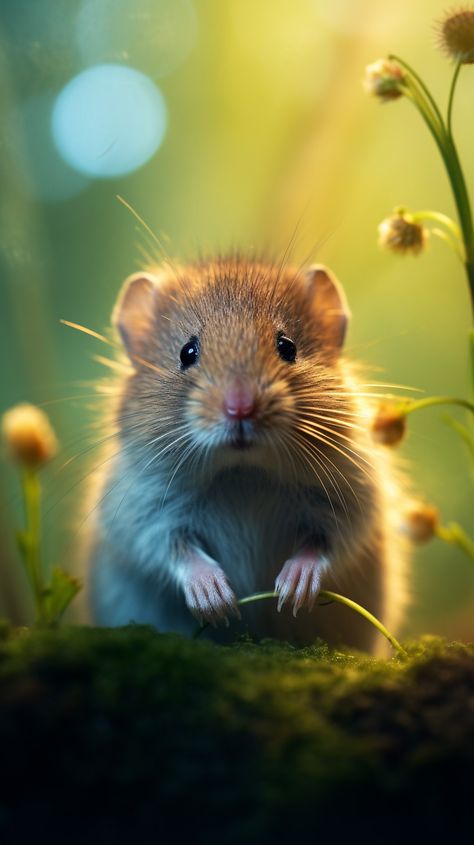 Mouse Photography Cute, Animals In Motion Photography, Mouse Reference, Harvest Mice, Mouse Photos, Field Mouse, Wild Animals Pictures, Cute Animal Illustration, Pet Mice