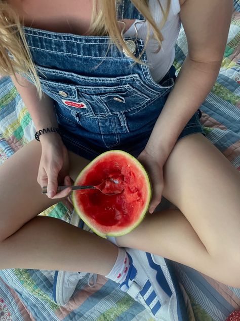 Stella Young Royals, Romanticizing Summer, Kiss Aesthetic, Watermelon Girl, Summer Overalls, Swedish Summer, Dream Summer, Summer Happy, Young Royals