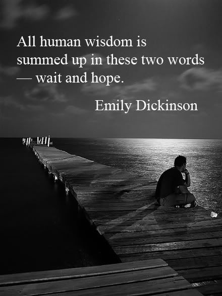 Emily Dickinson ♥ If someone asked the meaning of life I would have to say Waiting. Dickinson Quotes, Emily Dickinson Poetry, Emily Dickinson Quotes, Dickinson Poems, Emily Dickinson Poems, John Keats, Emily Dickinson, Anais Nin, Philosophy Quotes