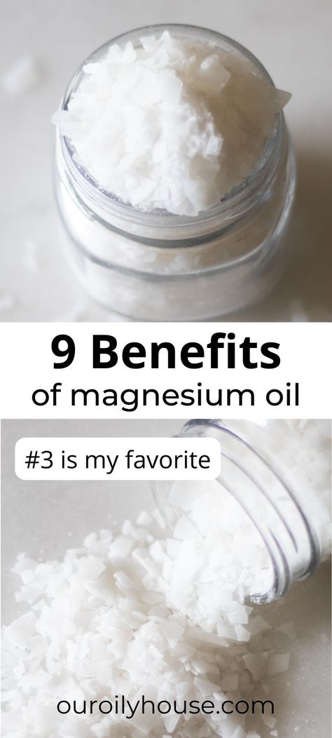 Magnesium Oil Diy, Magnesium Spray Benefits, Benefits Of Magnesium Oil, Magnesium Butter, Our Oily House, Magnesium Oil Benefits, Benefits Of Magnesium, Essential Oil Roller Bottle Recipes, Best Magnesium