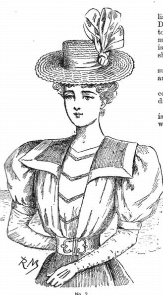 1897 Godey's. A yachting costume. Edwardian Boater Hat, 1890s Costume, Edwardian Steampunk, 18th Century Dresses, 1950 Women, Edwardian Costumes, Poor Things, Fashion 1910, 1890s Fashion