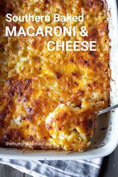 Homemade Mac And Cheese Recipe Baked Southern, Thanksgiving Macaroni And Cheese, Pasta Rasta, Macaroni Dishes, Southern Baked Macaroni And Cheese, Mac And Cheese Rezept, Best Mac And Cheese Recipe, Southern Macaroni And Cheese, Mac And Cheese Recipe Soul Food