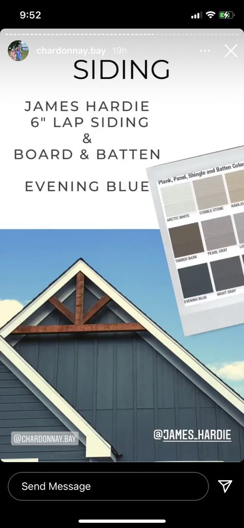 Blue Painted Board And Batten, Navy Modern Farmhouse Exterior, Nautical House Exterior, Blue Board And Batten Exterior, Cap Cod Style Homes, Vertical House Siding, Board And Batton Siding, Blue Farmhouse Exterior, Navy House Exterior