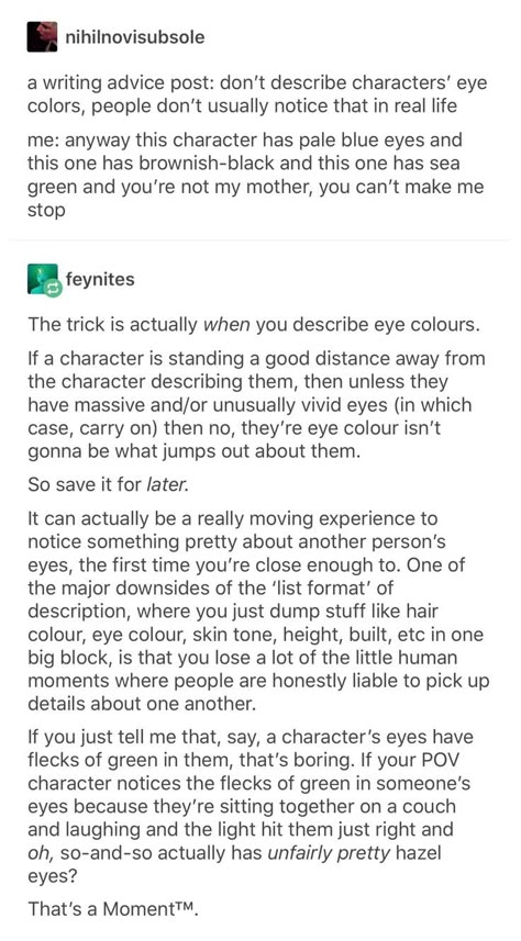 Green Eyes Description, Describing Green Eyes, Green Eyes Description Writing, Blue Eyes Description Writing, Eye Colours For Writers, How To Write People Of Color, How To Describe Blue Eyes, Eye Color Descriptions Writing, Blue Eyes Description