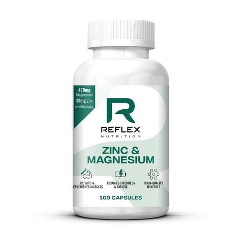 PRICES MAY VARY. Essential Mineral Replenishment: Reflex Zinc & Magnesium tablets support normal muscle function and protein synthesis, helping to repair and replenish your body after intense exercise, ensuring optimal strength, performance and recovery Reduce Tiredness and Fatigue: this formula contains Magnesium Citrate, known to reduce tiredness and fatigue, giving you the energy needed to tackle daily tasks and maintain peak performance during high-intensity activities Magnesium and Zinc supplements For Immune Support: the addition of Vitamin B6 (vitamin B complex) contributes to the normal functioning of the immune system, aiding your body’s resilience and supporting overall wellness Metabolism Booster Tablets: Zinc Bisglycinate in these supplements contribute to normal carbohydrate, B6 Vitamin, Zinc Supplements, Magnesium Citrate, Metabolism Booster, Vitamin B Complex, B Complex, Protein Synthesis, Vitamin B6, Immune Support