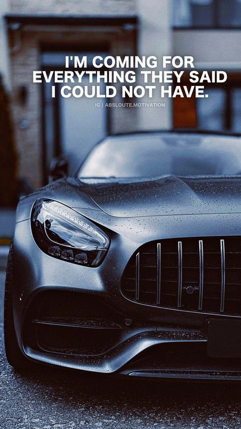 #wallpaper #motivation #quotes Cars Motivation Quotes, Sport Car Quotes, Car Motivation Quotes Wallpaper, Wallpaper Motivation Quotes, Coming For Everything They Said, Bmw Quotes, Driving Quotes, Car Quotes, Gym Photos