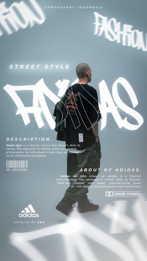 Streetwear Flyer Design, Graffiti Fashion Photography, Fashion Graphic Design Poster, Futurism Design Graphic, Streetwear Fashion Magazine, Streetwear Brand Aesthetic, Streetwear Wallpaper Aesthetic, Adidas Design Graphic, Collection Launch Instagram