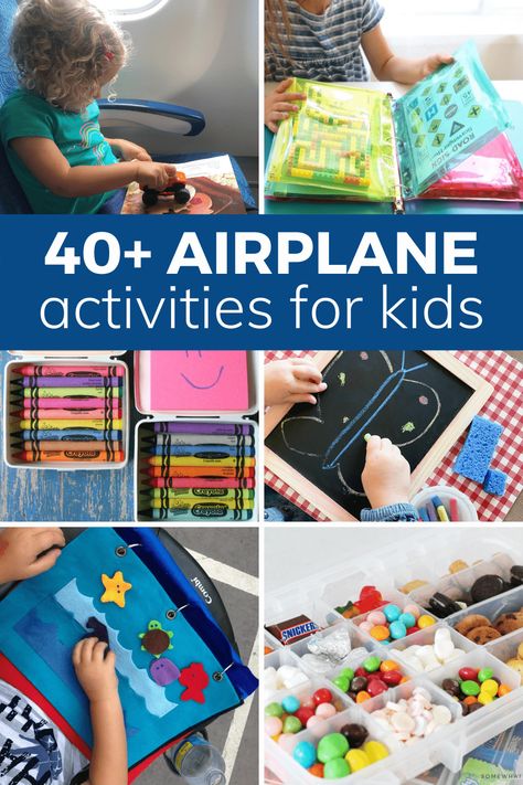 Simple Airplane Activities for Toddlers - Toddler Approved Kids Airplane Activities, Toddler Airplane Activities, Toddler Travel Activities, Kids Travel Activities, Airplane Activities, Travel Toys For Toddlers, Airplane Kids, Road Trip Activities, Flying With Kids