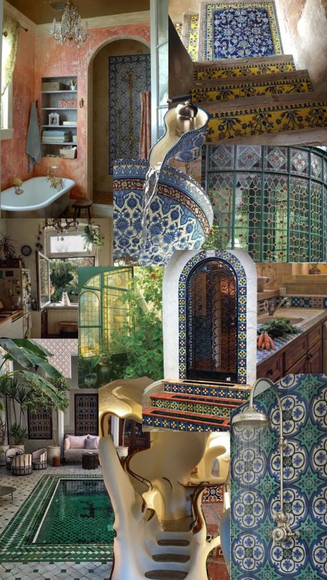 morrocan house inspo #aesthetic #morroco #moodboard #coolgirl #interior Morroco House, Morroco Interior Design, House Inspo Aesthetic, Morrocan Aesthetic, Moroccan Houses, Room Aesthetic, House Inspo, Interior Styling, Morocco