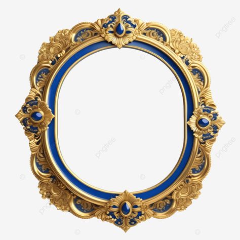 golden luxury blue border ai generated oval photo muslim photo golden png Photo Muslim, Art Competition Ideas, Royal Frame, Muslim Photos, Flex Banner Design, Flex Banner, Islamic Art Canvas, Golden Border, Amazon Prime Day Deals