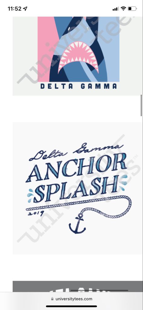 Delta Gamma Anchor Splash, Delta Gamma Anchor, Banner Ideas, Delta Gamma, Banners, Design Ideas, Foundation, Design