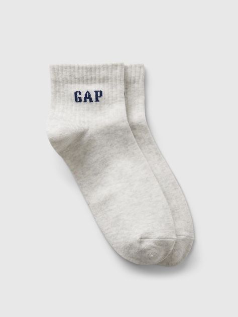 Soft, stretch ribbed quarter crew socks.  Ribbed top with Gap logo.  Reinforced toe and heel.  For more fit and sizing info, check out our Size Guide. Grace Ivers, Gap Logo, The Mistake, Cute Socks, Ribbed Top, Cute Fits, New Wardrobe, Fall Winter Outfits, Job Search