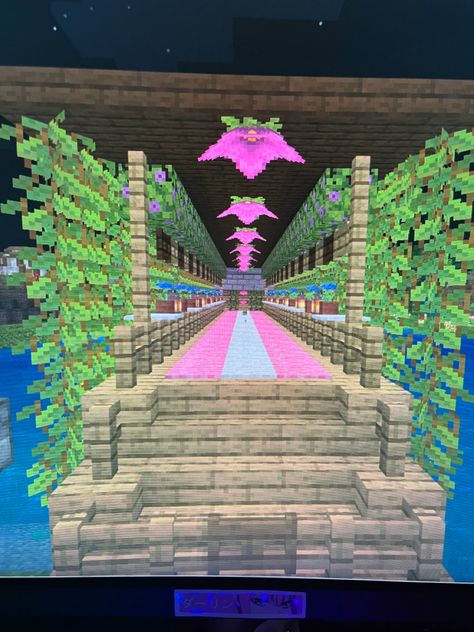 easy minecraft bridge Cute Minecraft Bridge, Minecraft Bridge, Cute Minecraft, Build A Bridge, Cave In, Braided Ponytail Hairstyles, Minecraft Builds, Random Image, Minecraft Designs