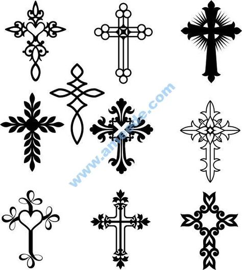 Cross Line Drawing, Cross Designs Drawings, Bible Rebinding, Cross Graphic Design, Cross Sketch, Cross With Wings Tattoo, Unique Cross Tattoos, Wooden Cross Crafts, Small Cross Tattoos