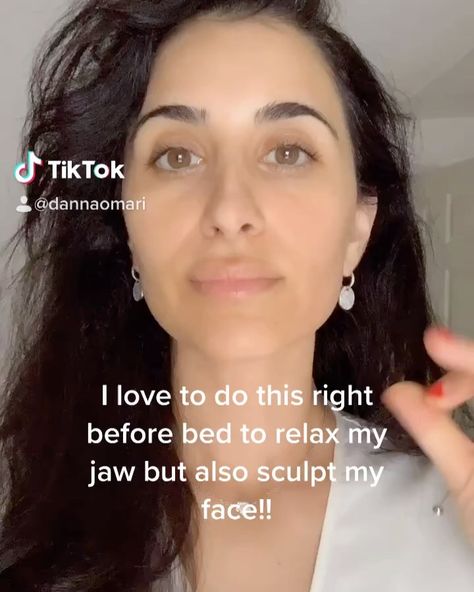 Jaw Sculpting Exercises, Release Jaw Tension, Danna Omari, Tension Release, Me Personally, Beauty Regimen, Stretching Exercises, Reflexology, Gua Sha