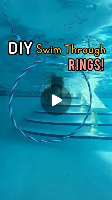 7 Days of Play | Like + Comment RINGS and I’ll send you the step by step instructions. 💦 These are so easy to make, budget friendly, and such a fun way to... | Instagram Diy Pool Toys, Swimming Pool Games, Outdoor Renovation, Pool Hacks, Pool Activities, Pool Noodle, Pool Games, Diy Pool, Kid Pool