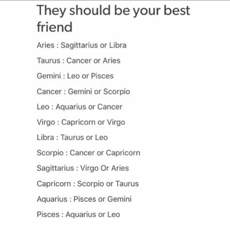 So true...My best friend is Virgo.. ..♐♐😆😆 Zodiac Signs Best Friends, Best Friends Soulmates, Friends Soulmates, Pisces Sagittarius, Gemini And Pisces, Libra Life, Aries Zodiac Facts, Libra Quotes Zodiac, Aquarius Truths