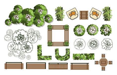 Landscape Design Plan, Maze Garden, Bushes And Shrubs, Tree Plan, Floor Plan Drawing, Architectural Floor Plans, Garden Design Plans, Landscape Design Plans, Landscape Plan