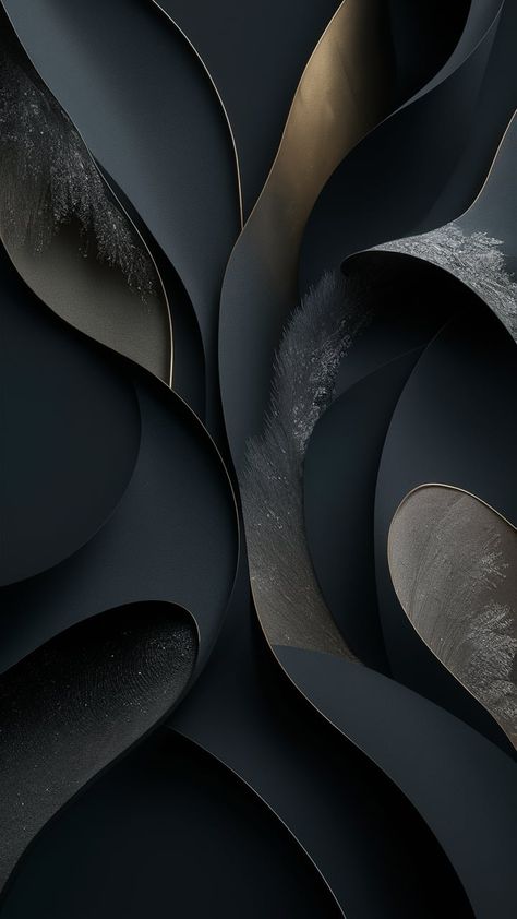 Discover a stunning high-resolution black wallpaper aesthetic that embodies elegance and sophistication. Intricate abstract patterns blend seamlessly into deep black hues, enriched with subtle gradients of charcoal and midnight tones. Muted metallic accents and delicate textures create a luxurious backdrop perfect for inspiring creativity and calmness. Ideal for serene and sophisticated settings. #BlackWallpaper #AestheticBackground #ElegantDesign #LuxuryDecor Delicate Wallpaper Iphone, Deep Colors Aesthetic, Black Luxury Wallpaper, Elegant Wallpaper Iphone, Dark Iphone Wallpaper Aesthetic, Calming Wallpaper, Black Wallpaper Aesthetic, Metal Wallpaper, High Resolution Wallpaper