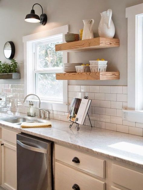 Smart Tiles, White Subway Tiles, Decor Ikea, Interior Minimalista, White Subway Tile, Grey Kitchen, Trendy Kitchen, Kitchen Redo, Kitchen Paint