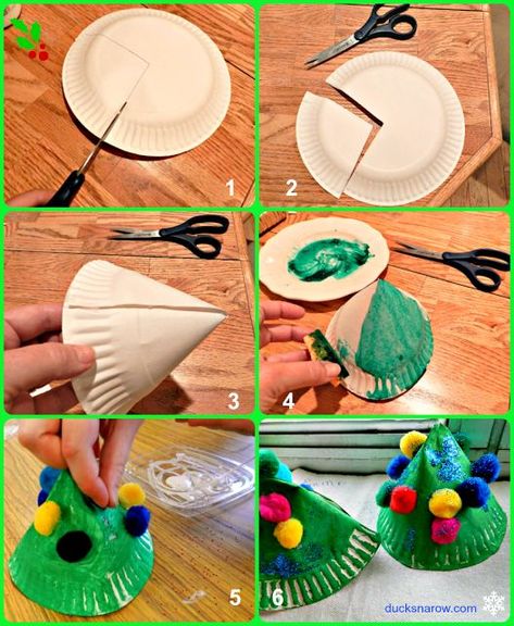 Here is an easy paper plate Christmas tree craft you can make with your children. They are so pretty that you will put it on display! Tree Preschool Craft, Christmas Tree Preschool, Paper Plate Christmas Tree, Tree Preschool, Christmas Crafts Kids Ornaments, Plate Christmas Tree, Christmas Tree Craft, Christmas Paper Plates, Preschool Craft