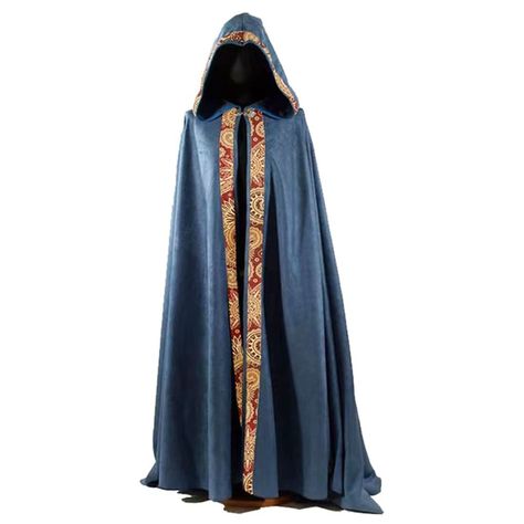 Wizard Cape, Wizard Cloak, L Cosplay, Mantel Cape, Medieval Cloak, Medieval Cosplay, Cloak Coat, Medieval Woman, Boho Festival Fashion