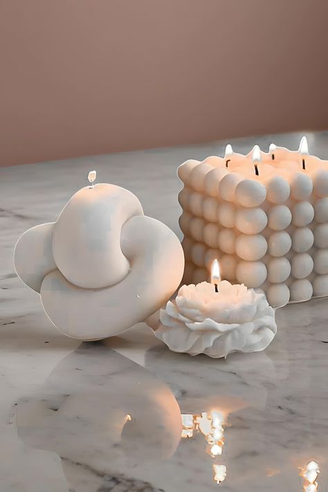 Knot Candle, Candles Design, Designer Candles, Knot, Candles, Design