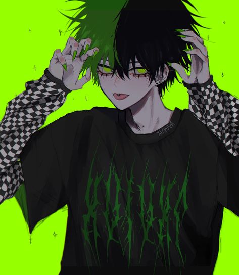 Anime Demon Boy, Dark Anime Guys, Anime Lindo, Gothic Anime, Dessin Adorable, Anime Drawings Boy, 영감을 주는 캐릭터, Art Anime