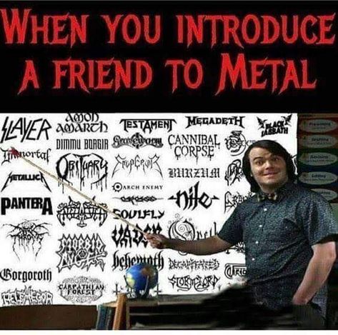 Heavy Metal Funny, Carpathian Forest, Metal Quote, Metal Meme, Music Pics, Metal Head, The White Stripes, Musical Band, Heavy Metal Music