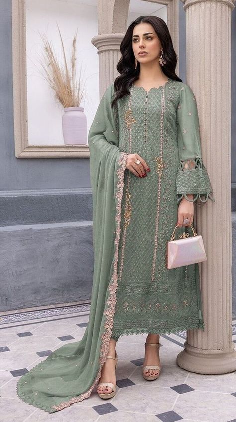 Elevate your style with these stunning Designer Indian Pakistani Salwar Kameez suits! Perfect for parties, weddings, and festivals. Made of Heavy Fox Georgette in a beautiful Pista color. Get yours now! 👗✨ #PartyWear #IndianFashion #SalwarKameez #BollywoodStyle #WeddingLook #eBay #eBayStore #eBaySeller #India #Women #BridalFashion #Pista #Pakistani #HeavyFoxGeorgette #Doesnotapply https://www.ebay.com/itm/296531309228?mkcid=16&mkevt=1&ssspo=p3bgehsksmq&ssuid=p3bgehsksmq&media=IG&widget_ver=... Party Salwar Kameez, Pakistani Gowns, Pakistani Gown, Pakistani Dresses Party, Suit Dupatta, Anarkali Suits Bollywood, Salwar Kameez Pakistani, Jump Suits, Bottom Heavy