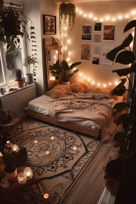 Earthy Bedroom Aesthetic, Cozy Earthy Bedroom, Bedroom Aesthetic Cozy, Bedroom Inspiration Cozy, Earthy Bedroom, Warm Bedroom, Redecorate Bedroom, Cozy Room Decor, Dream Room Inspiration