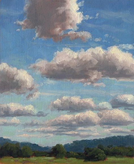 Cloud Painting Acrylic, Sketch Cloud, Sky Art Painting, Acrylic Painting Ideas, Cloud Art, Cloud Drawing, Sky Painting, Realistic Paintings, Cloud Painting