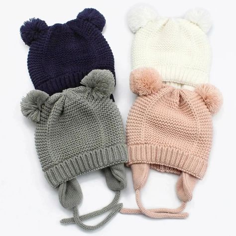 🌟 Complete any winter look with our warm winter bonnet. Keeping those heads and ears warm .🌟 . . . #toddlerfashion #kidsfashion #babyfashion #toddlerlife #toddlersofinstagram #shopsmall #babygirl #kids #toddler #ootd #kidsofinstagram #handmade #toddlerstyle #fashion #brandrep #ig #babyclothes #babiesofinstagram #baby #fashionkids #instakids #momlife #trendykids #kidsstyle #love #kidswear #babyboy #toddlermodel #babymodel #kidsootd . . . https://bubebaby.com/products/babylove-winter-knitted-b... Baby Turban Hat, Pom Pom Baby, Earflap Beanie, Boys Beanie, Baby Winter Hats, Winter Crochet, Baby Beanie Hats, Crochet Knit Hat