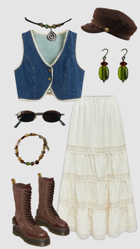 Penny lane inspired outfit #outfitinspo #pennylane #vintage #western #boho #hippie Penny Lane Outfits, Boho Western Outfits, Penny Lane, Western Boho, Vintage Western, Cute Fits, Western Outfits, Boho Hippie, Boho Outfits