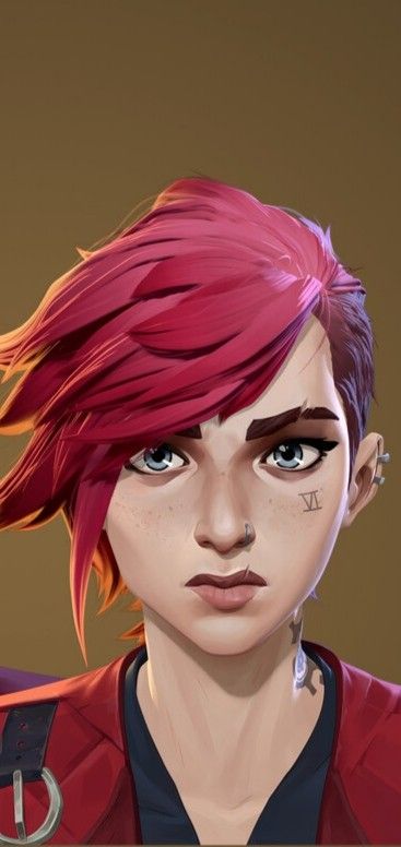 Vi Cosplay, Arcane Vi, Vi Arcane, Vi League Of Legends, Reference Photos For Artists, Red Hair Inspo, Face Study, Drawing Projects, Anatomy Reference