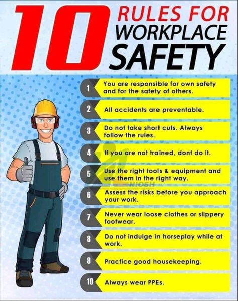 Safety Workplace, Safety Pictures, Welding Safety, Workplace Safety Tips, Construction Site Safety, Office Safety, Safety Topics, Health And Safety Poster, Workplace Quotes