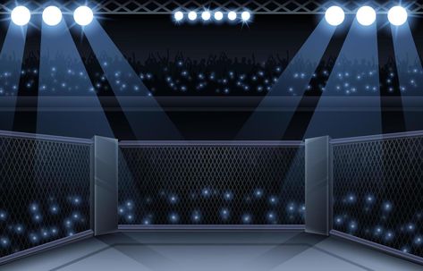 MMA Arena Stage Background Anime Arena Background, Gacha Stage Background With People, Gacha Backgrounds Stage, Gacha Stage Background, Anime Stage Background, Gacha Wedding Background, Gacha Fond, Arena Background, Arena Stage