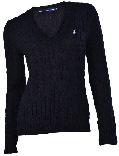 Black v-neck sweater (ralph lauren) Black V Neck Sweater, Polo Ralph Lauren Women, Estilo Preppy, Ralph Lauren Women, Ralph Lauren Sweater, Dope Outfits, Black Sweater, Ralph Lauren Womens, Girls Sweaters