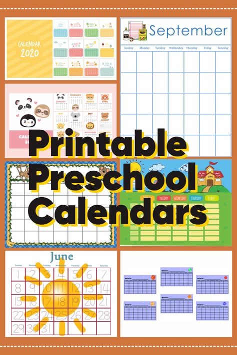 Dear parents, are you looking for a calendar that suits your preschool kids? Here you have it. Calendar Kindergarten, Kindergarten Calendar, Preschool Calendar, Kindergarten Pictures, Calendar Activities, Free Calendar Template, August Calendar, September Calendar, Calendar Kit